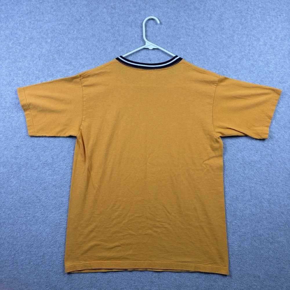 Vintage Nike T Shirt Boys XL (19x27) Yellow Embroidered Logo 90s Graphic Tee - Picture 3 of 7